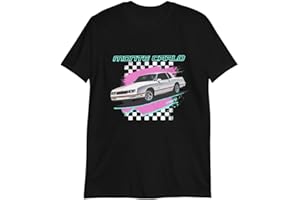JG INFINITE Retro 80s Aesthetic Car Graphic 1987 Chevy Monte Carlo SS Miami Beach Custom T-Shirt