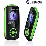 Mp3 Player with Bluetooth,Timmy Built in 16GB Portable Digital Music player (Green)