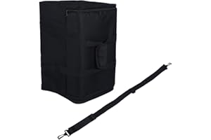 LiebeWH Cajon Drum Bag 600D Oxford Fabric Portable Carrying Case with Padded Interior Shoulder Strap Breathable Design for Pe