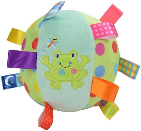 Baby &amp; Toddler Toys Ball Cartoon Baby plush Ball toys colorful soft Frog Rattle Mobile ring bell Toy brinquedos juguetes para bebes jouet By Oneoftheworld99