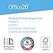 HP Printer Paper| 8.5 x 11 Paper | 3 Hole Punch Paper |Office 20 lb |1 Ream - 500 Sheets | 92 Bright | Made in USA - FSC Certified | 113102R