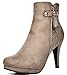 Dream Pairs Women's Cecile Platform High Heel Ankle Booties