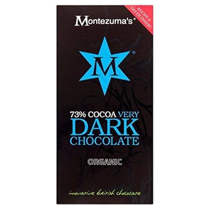 Amazon Com Montezuma S Dark Chocolate Bar 100g Grocery