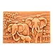 YSCENL Silicone Molds Elephants, Craft Art Silicone Soap Mold Craft Molds, African Elephant Pattern Square Shape DIY Craft Handmade soap Mould - Best Handmade Gifts - Soap Making Supplies