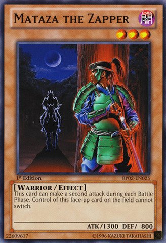 Yu-Gi-Oh! - Mataza the Zapper (BP02-EN025) - Battle Pack 2: War of the Giants - 1st Edition - Common