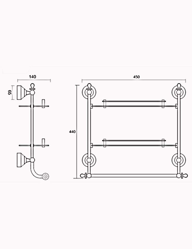 Badezimmerregale Badezimmer CLLCR Badezimmer-Badezimmer-Regal