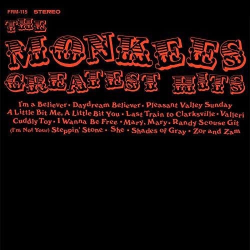 Album Art for Greatest Hits (180 Gram Audiophile Translucent Gold Vinyl/Limited Anniversary Edition) by The Monkees