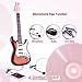 RuiyiF Kids Guitar for Beginners Boys Girls Childs Children Teens Toy Guitar 26Inch