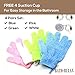 Bath & Relax 4 Pair Set Exfoliating Shower Bath Gloves Scrubbing Wash Skin Spa Massage Loofah Body Scrubber