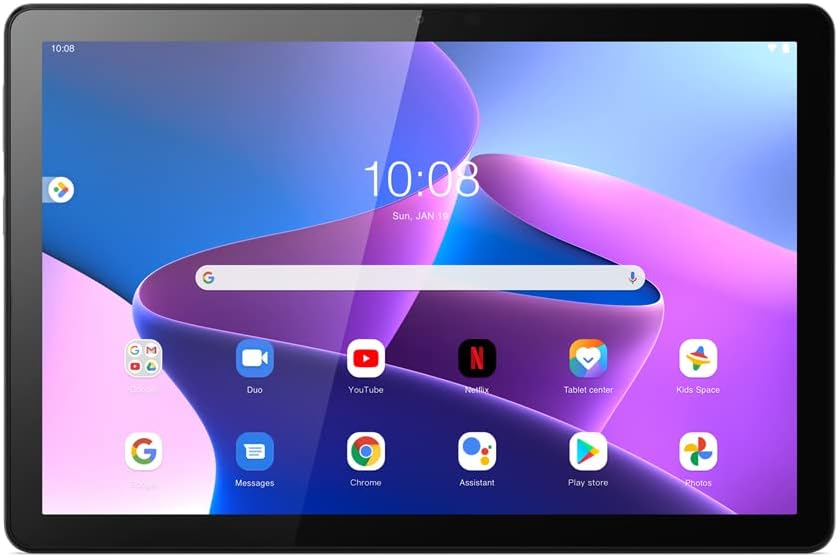 Lenovo M10 Gen 3 Wi-Fi Tablet 10.6" 2K Display 3GB RAM 32GB Storage