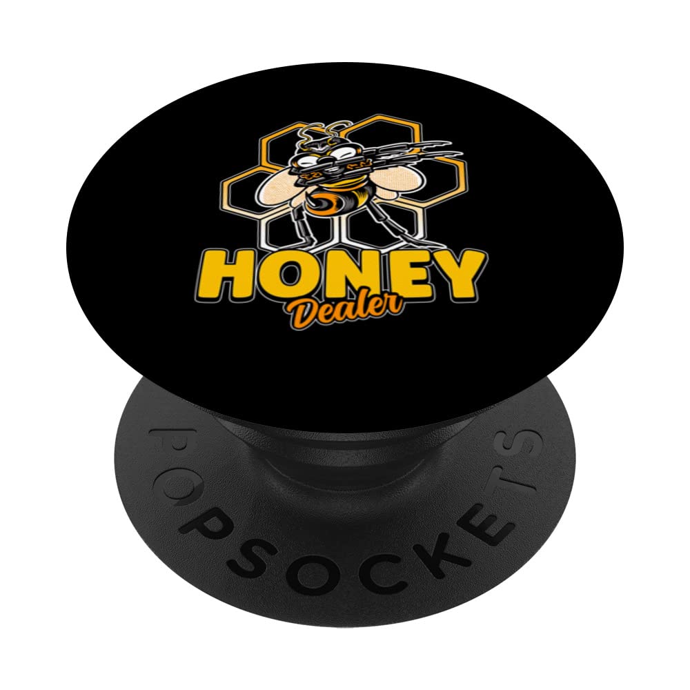 Honey Dealer Beekeeper Bee Whisperer Insect Bees PopSockets Swappable PopGrip