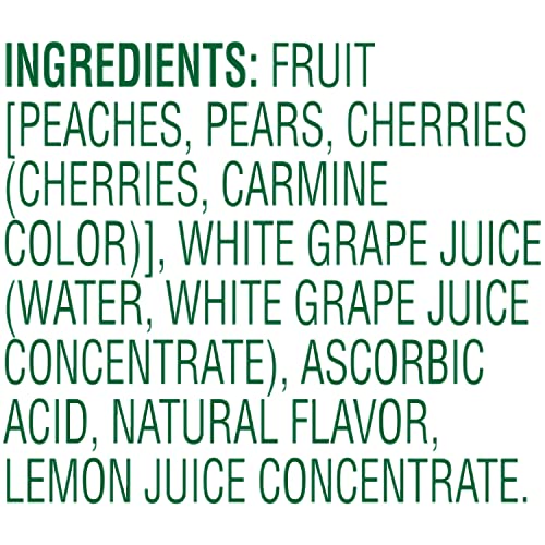 DEL MONTE CHERRY FLAVORED MIXED FRUIT FRUIT CUP SNACKS IN 100% JUICE, 12 PACK, 4 OZ.