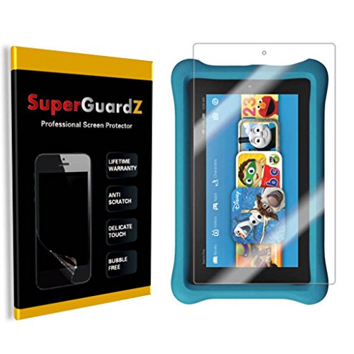 [3-Pack] For Fire 7 Kids Edition (7", 2015 Release) - SuperGuardZ Anti-Glare Matte Screen Protector, Anti-Fingerprint, Anti-Scratch, Anti-Bubble