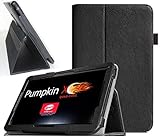 AmericanPumpkins PX_CS Premium PU Leather Case Cover for Tablets - Black