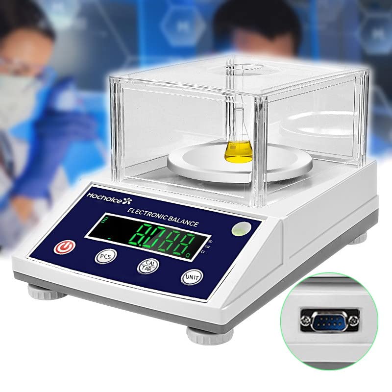 Hochice 1mg Lab Analytical Balance 300gx0.001g High Precision Lab Scale ...