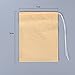 BBTO 200 Pack Tea Filter Bags Disposable Teabags Infuser Drawstring Seal Filters Empty Tea Bag for Loose Leaf Tea and Herb, Natural Color (2.76 x 3.54 Inches)