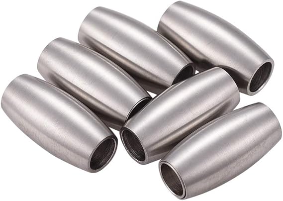 Airssory 10 Stück Edelstahl Herz Anhänger - Blanko Schmuckzubehör 23mm