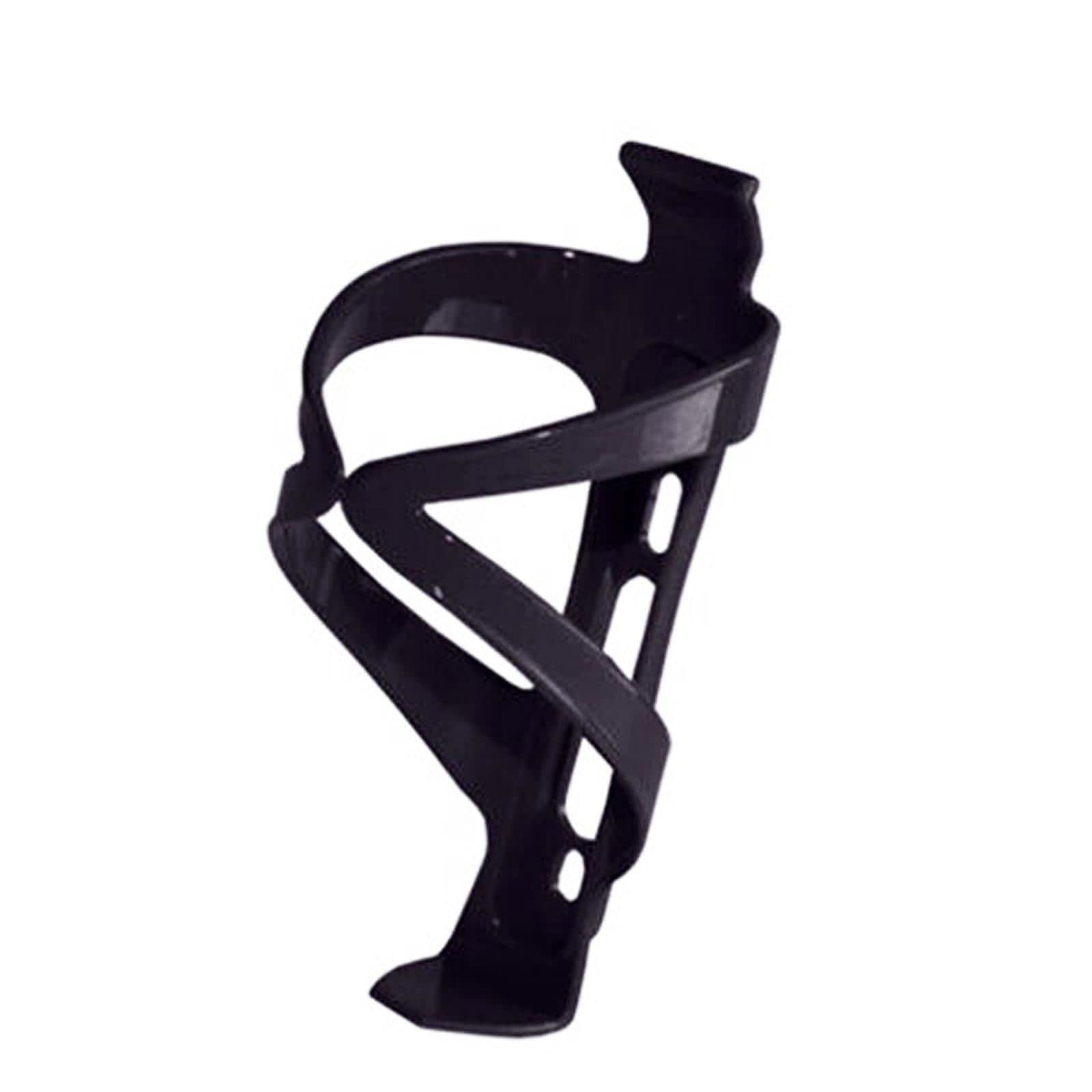 Laxzo ® Bike Bottle Cage Secure Retention System, No Lost Bottles, Anti-Breakage Guarantee, Lightweight & Strong Bicycle Bottle Holder For Road & Mountain Bikes Black