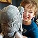 ECEJIX Big XL Stuffed Elephant Plush Toy Grey Stuffed Animal Durable Elephant Plush Toy Large Soft Toy Gifts for Kids 24 Inches 2 lbs