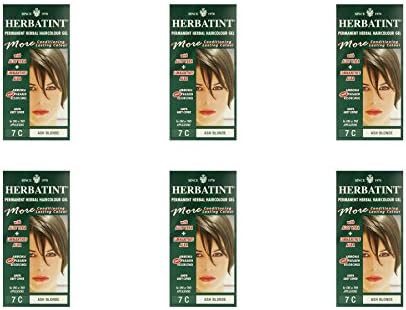 (6 PACK) - Herbatint 7C Ash Blonde | 150ml | 6 PACK - SUPER SAVER - SAVE MONEY