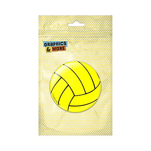 Water Polo Ball Pinback Button Pin Badge - 1 Inch Diameter