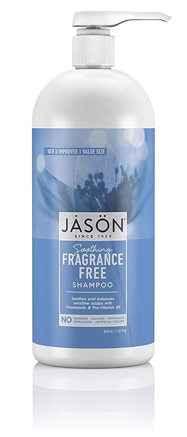 Amazon Com Jason Fragrance Free Shampoo 32 Fluid Ounce Hair Shampoos Beauty