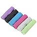 Cooling Towel [6 Pack] Microfiber Towel Fast Drying - Super Absorbent - Ultra Compact Cooling Towel Sports, Workout, Fitness, Gym, Yoga, Pilates, Travel, Camping & More