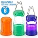 Dawhud Direct Super Bright Mini Collapsible LED Lantern (6 Pack) Camping Lanterns 150 Lumens, Pop Up Lanterns for Home, Battery Operated Lanterns for Indoor, Outdoor Lanterns for Front Porch