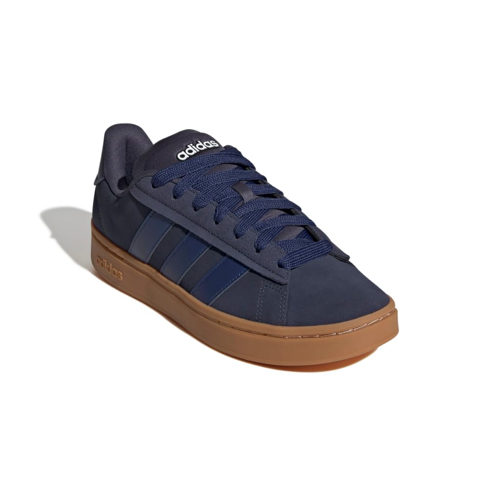 Adidas Men's Grand Court Alpha, Shadow Navy/Dark Purple/Gum, 5 Image