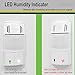 Enerlites DWHOS-W Humidity Control Switch by 2-in-1 Humidity Motion Sensor Switch, Bathroom Fan Switch, Motion Sensor Switch, to control fan and lights separately, DWHOS, White