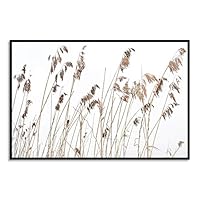 Framed Canvas Wall Art Wheat Canvas Prints Home Artwork Decoration for Living Room,Bedroom - 16x24 inches