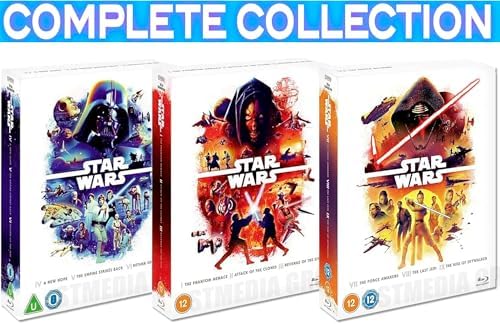 Amazon.com: Star Wars - The Complete Saga [Blu-ray] [1977] [Region