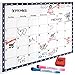Dry Erase Calendar - Fridge Magnetic Calendar - Refrigerator Dry Erase Board 16