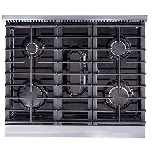 Thor Kitchen 30 inch Freestanding ProStyle Gas Range with 4.55 cu.ft