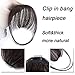 Fashion human hair 100% Brazilian Unprocessed virgin hair Human Hair Bangs/Human Hair Fringe for Black Women Human Hair accessories for Wigs. (kadoyee hair) …thumb 4