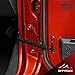XPLORE OFFROAD | Jeep Wrangler | Paracord Door Limiting Straps CJ YJ TJ JK | 550 Pound Strength Durable Swing Limiter Restrictor Pair | 2 Pieces