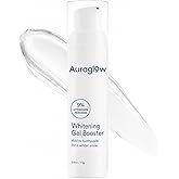 Auraglow Teeth Whitening Gel for Toothpaste, 9% Hydrogen Peroxide, Add to Toothpaste to Whiten, 350+ Whitening Treatments, Removes Coffee Wine Tea Stains, No Trays or Strips, Made in USA, 2.6oz