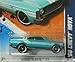 Hot Wheels Street Beasts '11 2/10 Collector#82/244 '68 Chevy Nova Blue