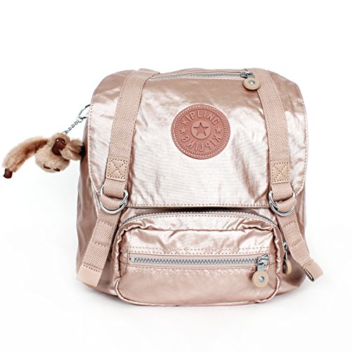 Kipling Joetsu Small Backpack Rose Gold Buy Online in United Arab