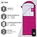 Tough Outdoors Kid Sleeping Bag - Youth Sleeping Bag - Kids Sleeping Bag for Camping - Warm Fall, Spring, Summer Sleeping Bags for Girls Boys - Packable & Compact Sleeping Bag for Teens & Children
