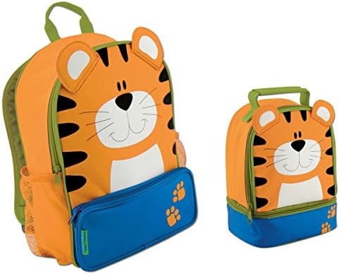Stephen Joseph SideKicks Backpack and Lunchbox Set (Tiger)