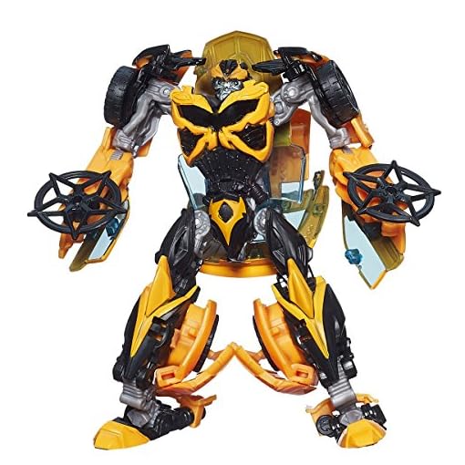 Transformers Age of Extinction Generations Deluxe Class Bumblebee Figure(Discontinued by manufacturer) - Image 3
