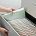 Smead 100% Recycled Pressboard Fastener File Folder, 2 Fasteners, 1/3-Cut Tab, 1