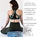 Buckwheat Meditation Cushion Round Zafu Yoga Pillow - Zafu Meditation Cushion Velvet with Zippered Organic Cotton Liner to Add or Remove Hulls | Machine Washable - Free Carry Bag (Celestite Crystal)