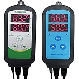 Inkbird ITC-308 Temperature Controller with IHC-200 Humidity Controller with Outlet, 10A 120V,