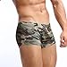 Banana Bucket Men’s Sexy Camouflage Military Low Rise U Pouch Underwear Boxer Brief