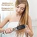 Crystal Rabbit Upgraded Detachable Hair Dryer Brush,1000W,3 Heat Settings,3 in 1 One-Step Hot Air Brush Kit with Negative Ion Curling Dryer Brush & Volumizer with Interchangeable Brush Heads,Goldenthumb 4