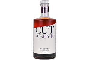 CUT ABOVE Zero Alcohol Whiskey | Award Winning Premium Non-Alcoholic Bourbon for Alcohol Free Cocktails | 25.4 fl. oz. (750mL)