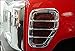 Hummer H3 Triple Chrome Plated Side Marker Light Bezel Covers (Fits: 2006-2010 Hummer H3's)