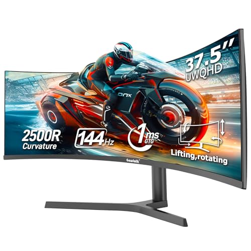 Gawfolk 37.5 Inch 144Hz Gaming Monitor
